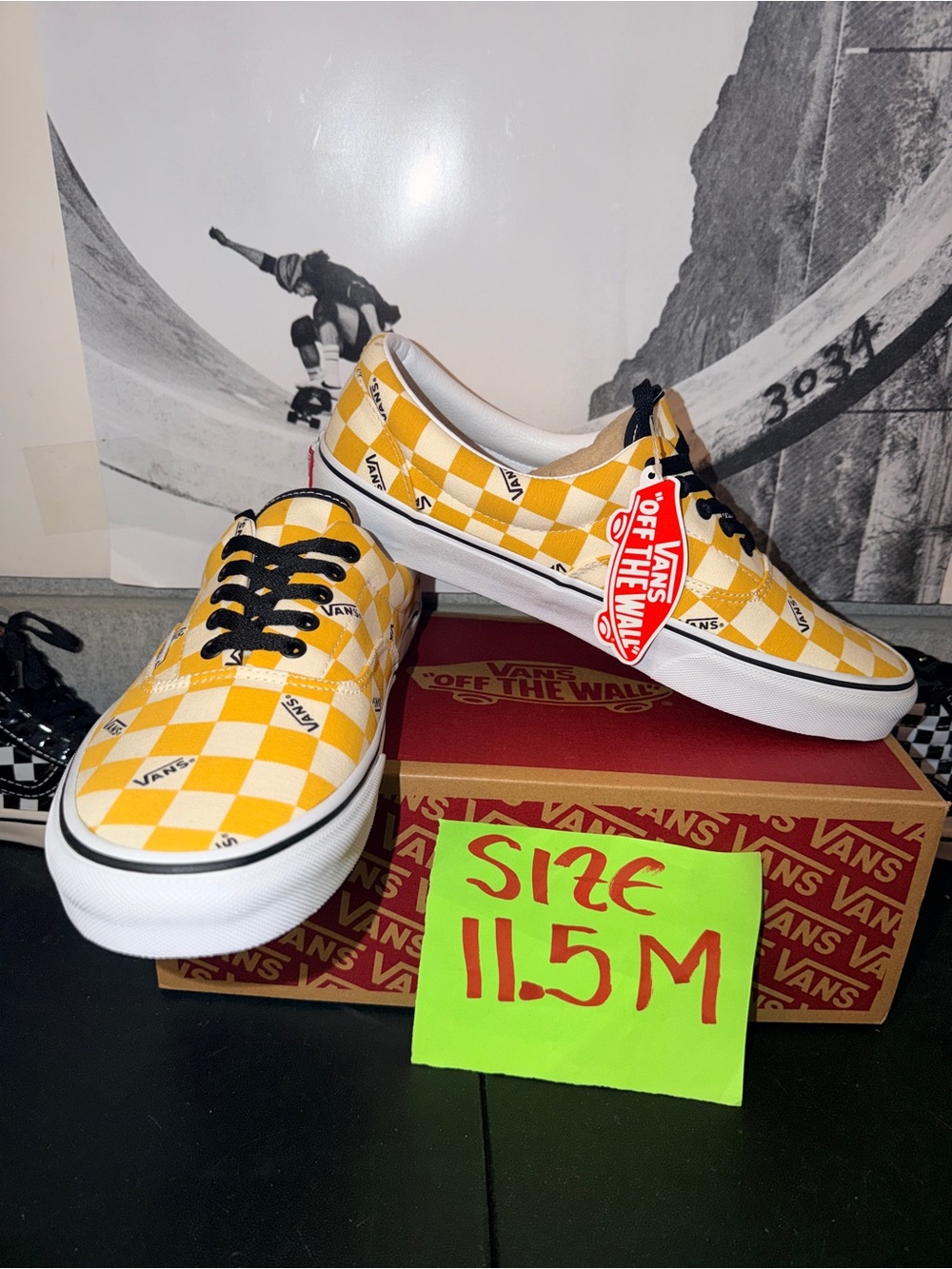Vans Era Big Checkers sz 11.5 Men’s